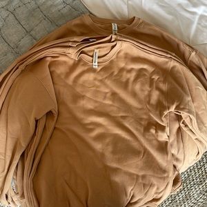 Bella canvas sand dune crew neck sweatshirt